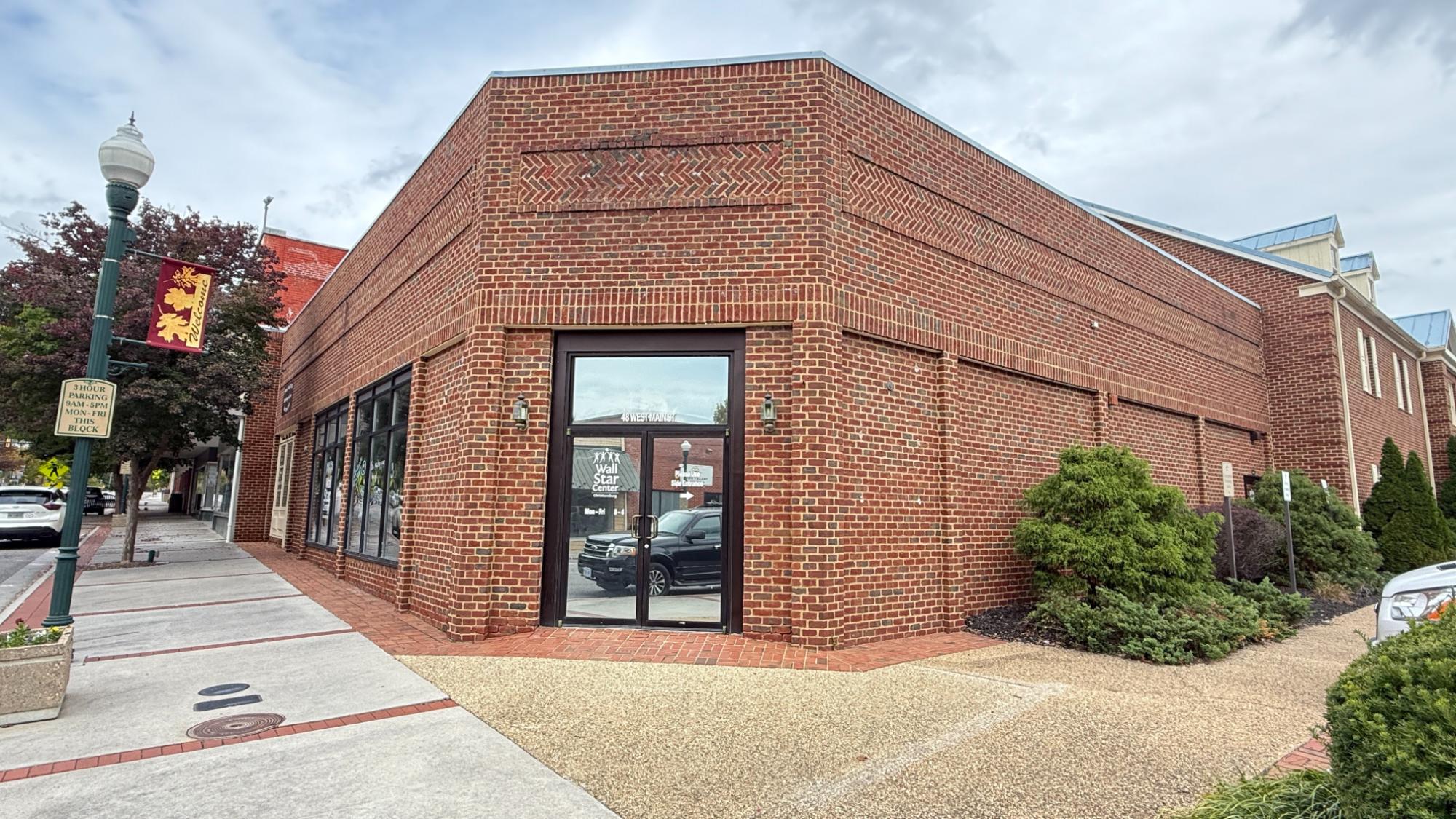 Front view of the Wall ABA Center in Christiansburg