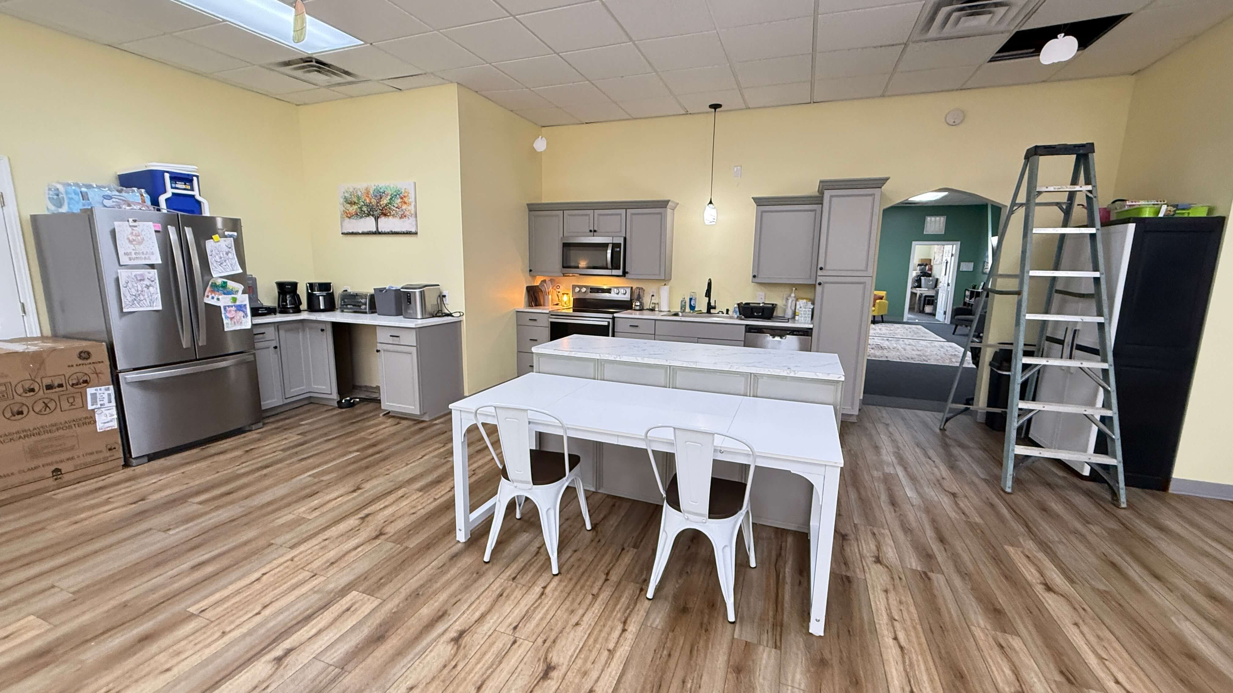 Kitchen area in the Galax Star Center