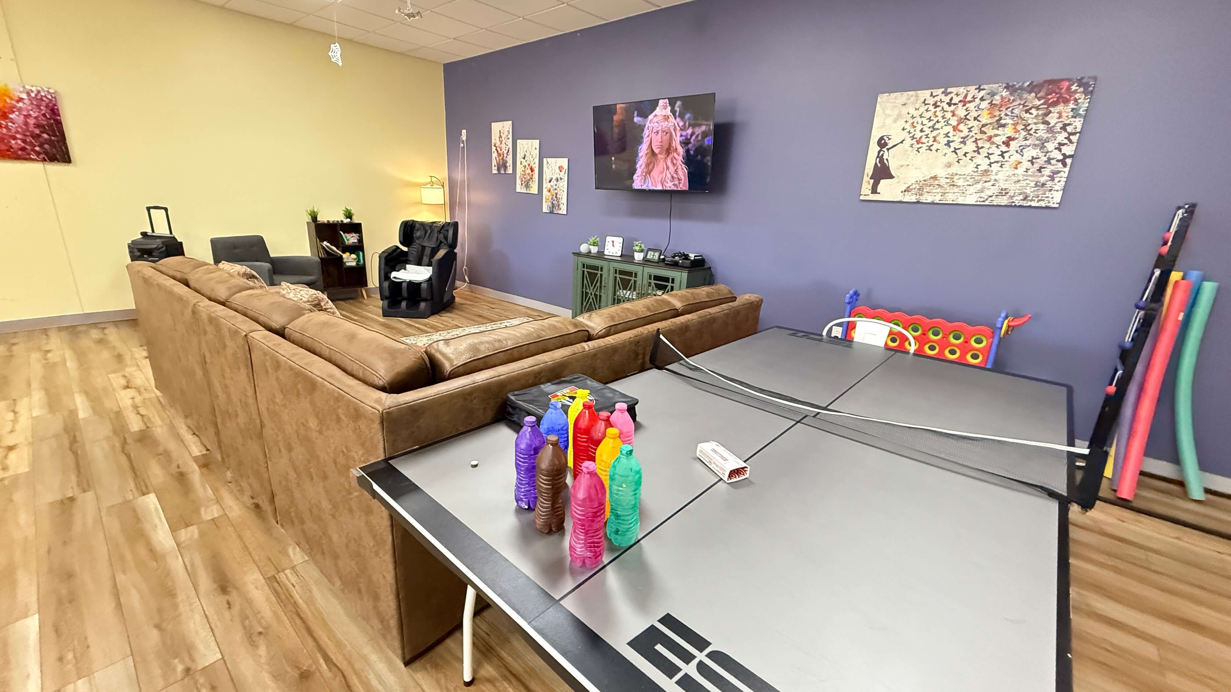 Lounge area in the Galax Star Center