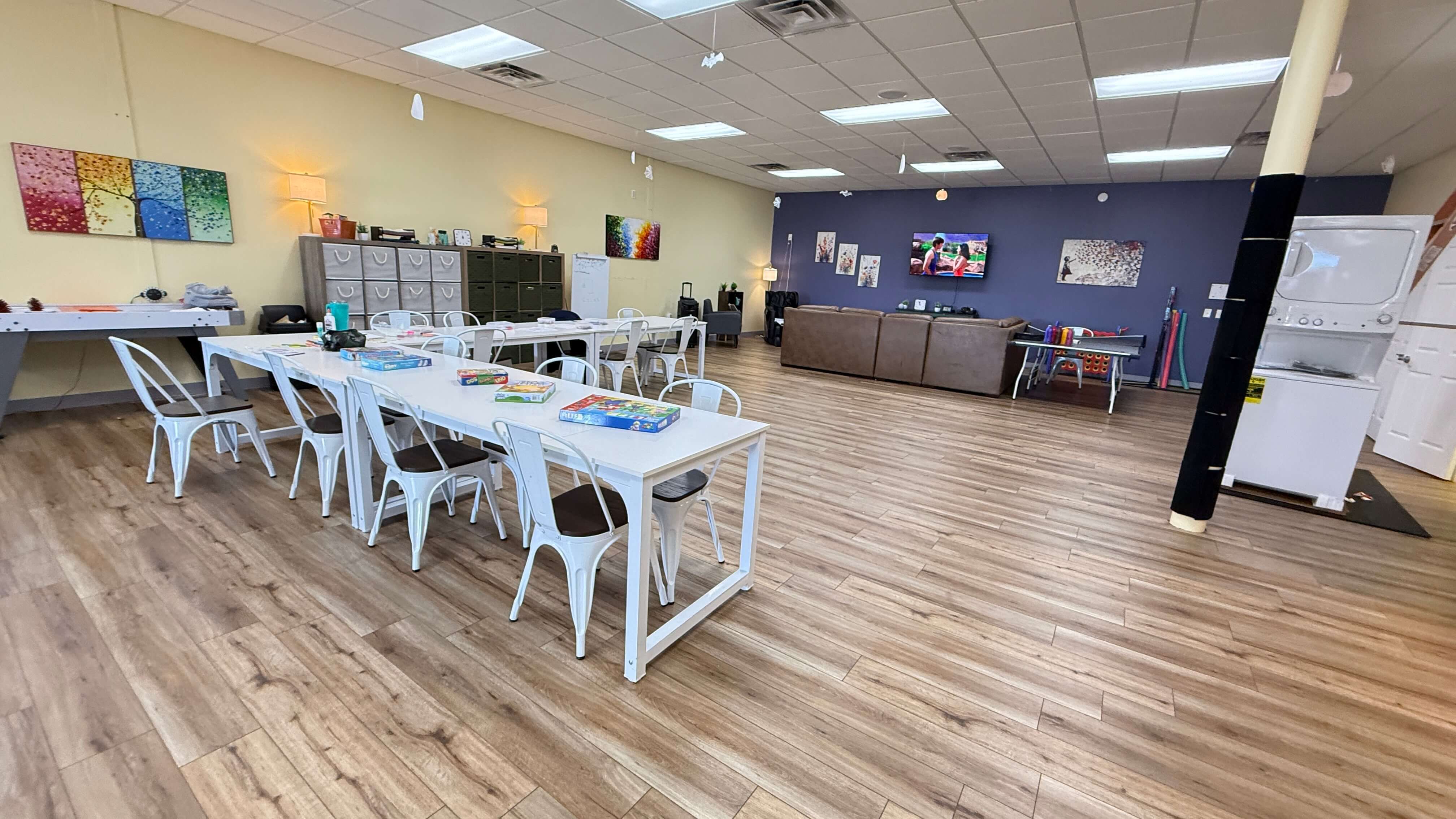Activity area with seating in the Galax Star Center