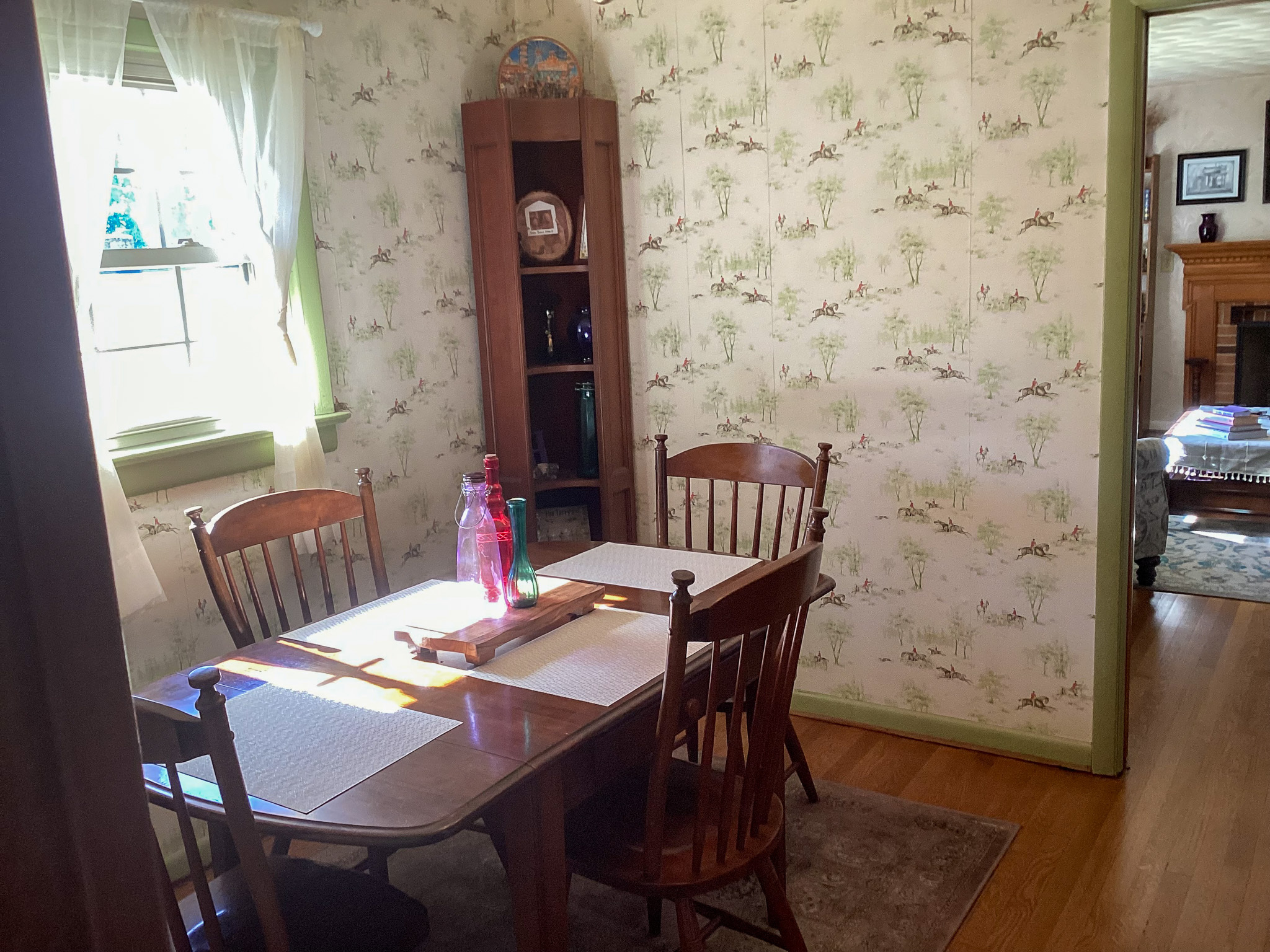 Interior of dining room a home in Staunton, Virginia providing Sponsored Residential services.