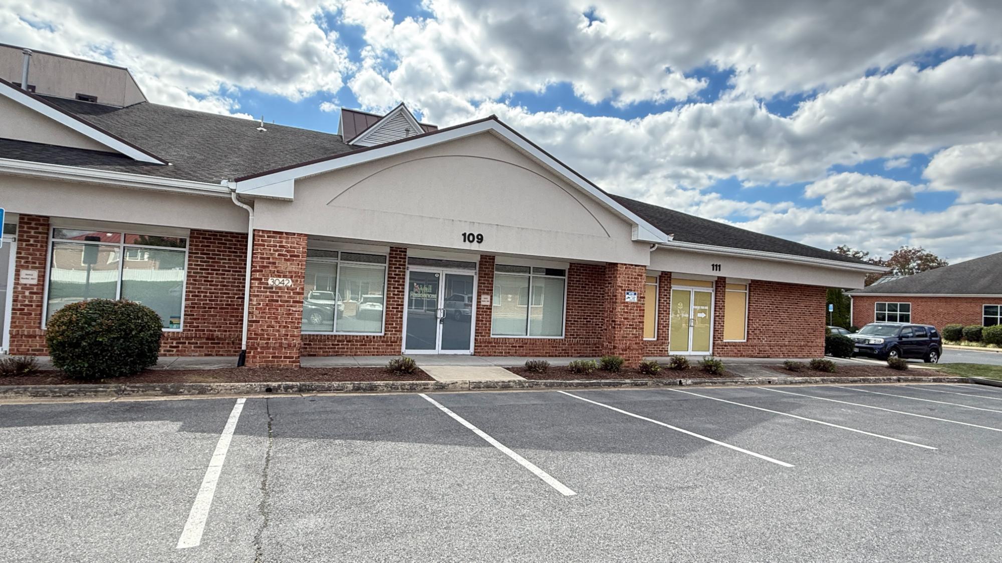 Front view of the Wall Residences office in Winchester